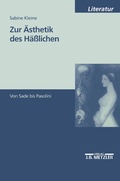 Cover: Zur &Auml;sthetik des H&auml;&szlig;lichen - J.B. Metzler
