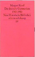 Cover: Das deutsche Gymnasium 1780-1980 - Suhrkamp
