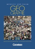 Cover: Mensch und Raum. Geographie Realschule und Gymnasium Schleswig-Holstein... / 7./8. Schuljahr - Sch&uuml;lerbuch - Cornelsen Verlag GmbH