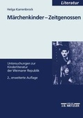 Cover: M&auml;rchenkinder - Zeitgenossen - J.B. Metzler