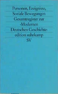 Enlarge image Cover: Moderne Deutsche Geschichte (MDG) - Suhrkamp