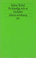 Cover: Es k&uuml;ndigt sich an - Suhrkamp