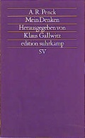 Cover: Mein Denken - Suhrkamp