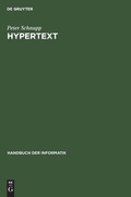Cover: Handbuch der Informatik / Text- /Bildverarbeitung / Hypertext - Oldenbourg Wissenschaftsverlag