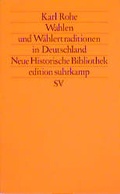Cover: Wahlen und W&auml;hlertraditionen in Deutschland - Suhrkamp