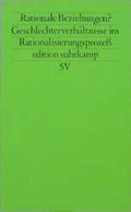 Cover: Rationale Beziehungen - Suhrkamp