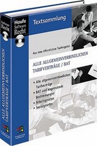 Abbildung von: Tarifverträge/BAT - Haufe-Lexware