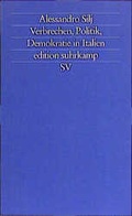Cover: Verbrechen, Politik, Demokratie in Italien 1943-1993 - Suhrkamp