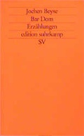 Cover: Bar Dom - Suhrkamp