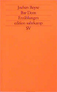 Enlarge image Cover: Bar Dom - Suhrkamp