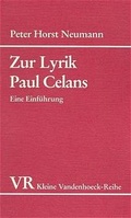 Cover: Zur Lyrik Paul Celans - Vandenhoeck & Ruprecht