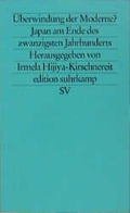 Cover: &Uuml;berwindung der Moderne? - Suhrkamp