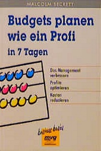 Enlarge image Cover: Budgets planen wie ein Profi - mvg