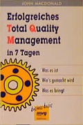 Cover: Erfolgreiches Total Quality Management - mvg