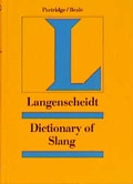 Cover: A Concise Dictionary of Slang and Unconventional English - Langenscheidt