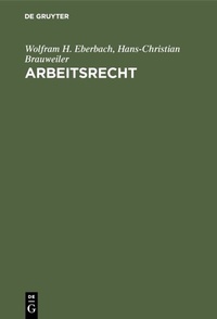 Enlarge image Cover: Arbeitsrecht - De Gruyter Oldenbourg