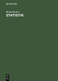 Cover: Statistik - De Gruyter Oldenbourg