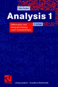 Bild vergrößern Bild: Analysis 1 - Vieweg+Teubner Verlag