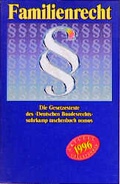 Cover: Familienrecht - Suhrkamp
