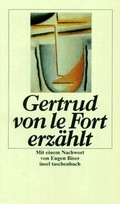 Cover: Gertrud von le Fort erz&auml;hlt - Insel