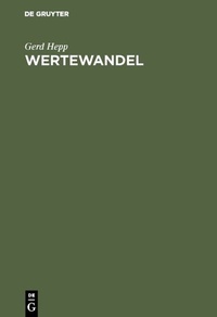 Enlarge image Cover: Wertewandel - De Gruyter Oldenbourg