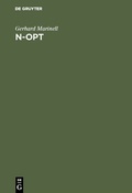 Cover: n-opt - De Gruyter Oldenbourg