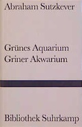 Cover: Gr&uuml;nes Aquarium. Griner Akwarium - Suhrkamp