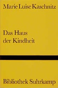 Cover: Das Haus der Kindheit - Suhrkamp