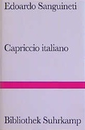 Cover: Capriccio italiano - Suhrkamp