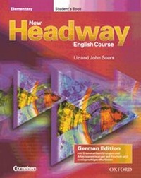 Enlarge image Cover: New Headway English Course. First Edition / Elementary - German Edition - Student's Book mit zweisprachiger Vokabelliste mit Class CDs - Cornelsen Verlag GmbH