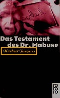 Cover: Das Testament des Dr. Mabuse - Rowohlt Taschenbuch