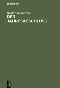 Bild vergrößern Bild: Der Jahresabschluß - De Gruyter Oldenbourg