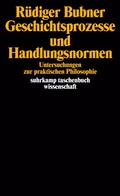 Cover: Geschichtsprozesse und Handlungsnormen - Suhrkamp