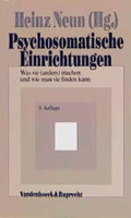 Cover: Psychosomatische Einrichtungen - Vandenhoeck & Ruprecht
