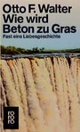 Cover: Wie wird Beton zu Gras - Rowohlt Taschenbuch