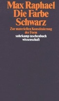 Cover: Werkausgabe / Die Farbe Schwarz - Suhrkamp