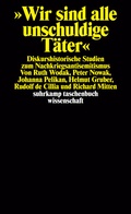 Cover: Wir sind alle unschuldige T&auml;ter - Suhrkamp
