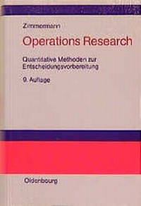 Enlarge image Cover: Operations Research - Oldenbourg Wissenschaftsverlag