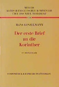 Cover: Der erste Brief an die Korinther - Vandenhoeck & Ruprecht