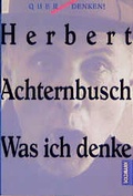 Cover: Was ich denke - Goldmann