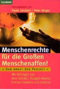 Cover: Menschenrechte f&uuml;r die grossen Menschenaffen! - Goldmann