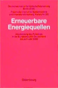 Cover: Erneuerbare Energiequellen - Oldenbourg Wissenschaftsverlag