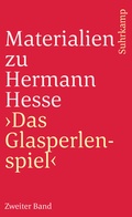 Cover: Materialien zu Hermann Hesses &raquo;Das Glasperlenspiel&laquo; - Suhrkamp
