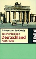 Cover: Taschenlexikon Deutschland nach 1945 - Piper