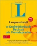 Cover: Langenscheidt e-Gro&szlig;w&ouml;rterbuch Deutsch als Fremdsprache - Langenscheidt