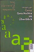 Cover: Geschichte im &Uuml;berblick - Rowohlt Taschenbuch