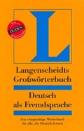 Cover: Langenscheidts Grossw&ouml;rterbuch Deutsch als Fremdsprache - Langenscheidt