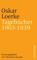 Cover: Tageb&uuml;cher 1903-1939 - Suhrkamp