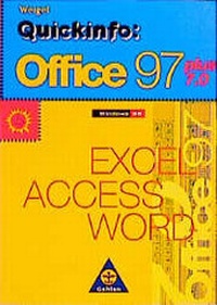 Enlarge image Cover: Quickinfo: Office 97 plus 7.0 - Westermann Berufliche Bildung