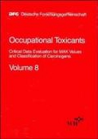 Abbildung von: "MAK-Collection for Occupational Health and Safety. Part I: MAK Value... - Wiley-VCH